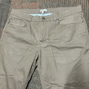 Peter Millar Pants 38x28 Brown Soft Touch Twill Performance Chino Golf Casual